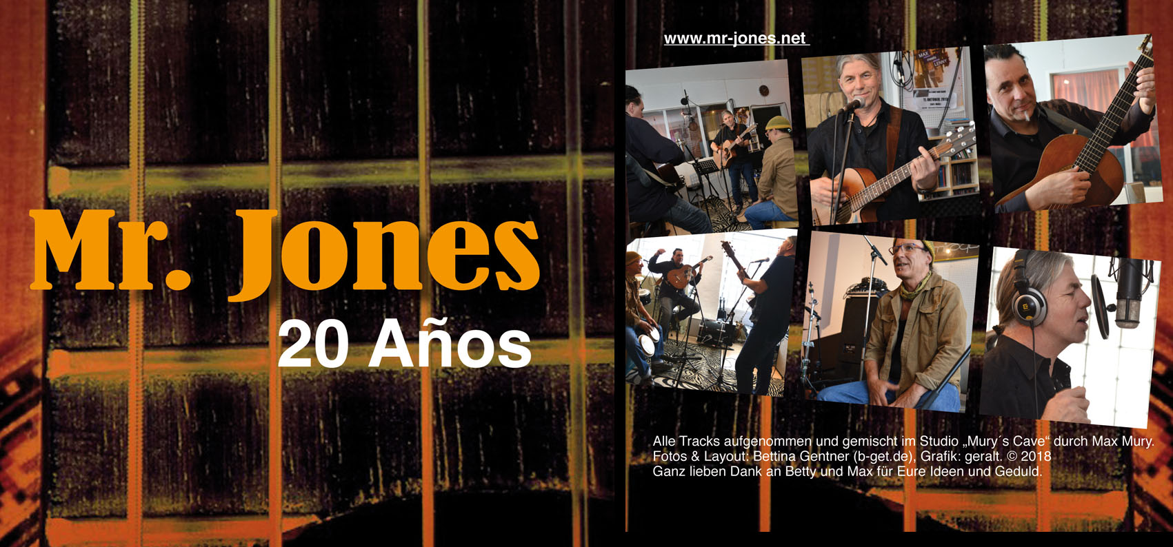 Medien MR. JONES live